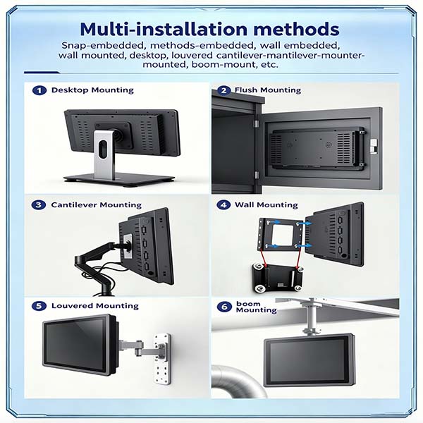 industrial touchscreen lcd monitors