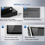 Industrial touchscreen LCD monitors