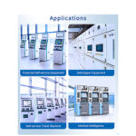 Industrial touchscreen LCD monitors